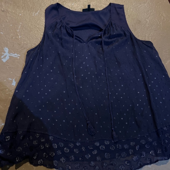 Lane Bryant Dark Purple Top - Picture 1 of 2